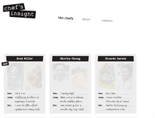 Tablet Screenshot of chefsinsight.com